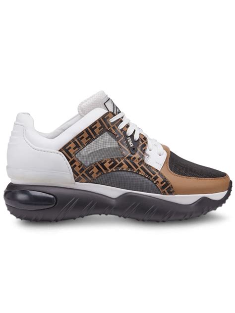 fendi chunky monogram runner sneakers